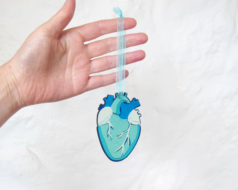 Anatomical Heart Decoration