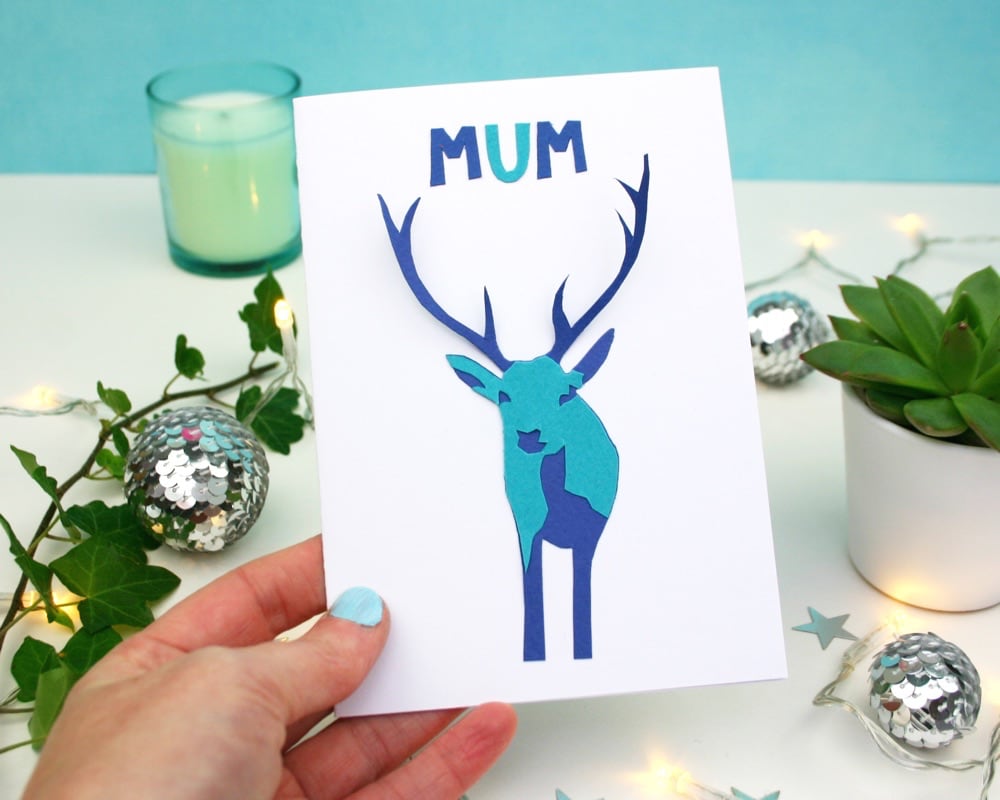 Christmas Card For Mum