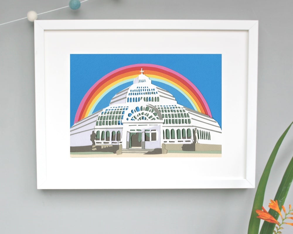 Liverpool rainbow print