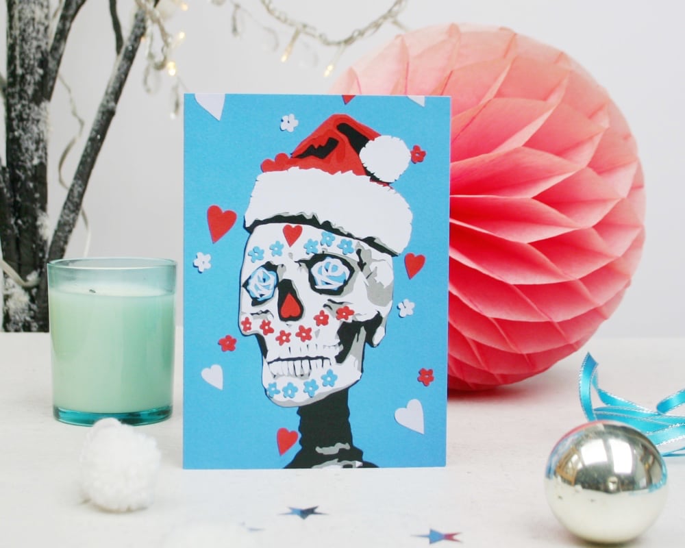 Day of the Dead Christmas Card