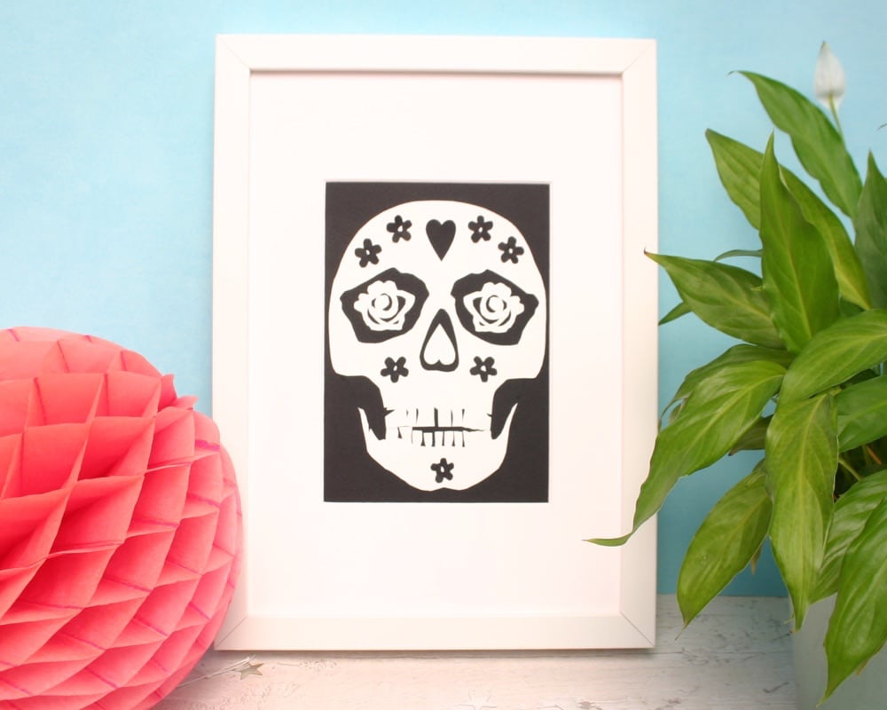 Mexican Day of the Dead Wall Art