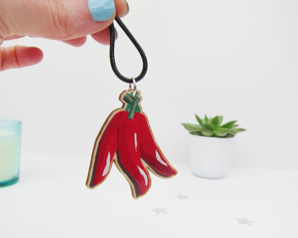 Red Chillies Necklace Jewellery
