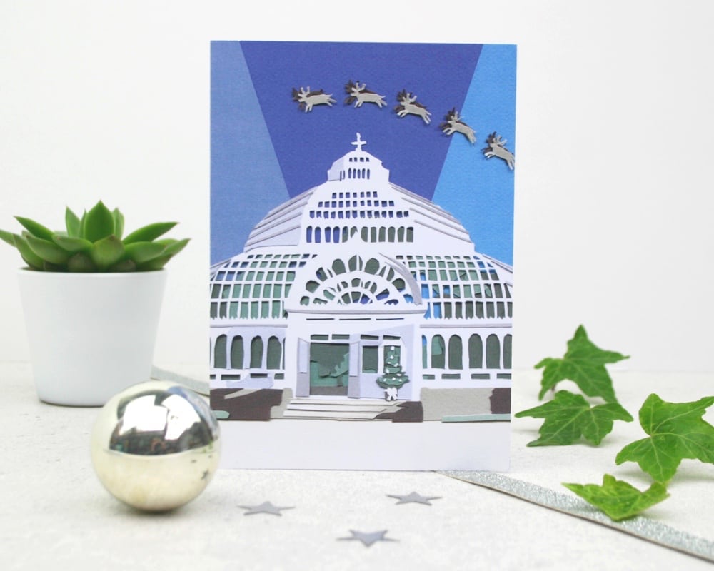 Sefton Park Palm House Christmas Card